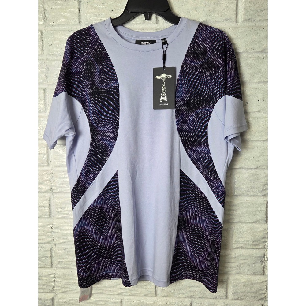 MURANO Men's Large Interdimensional Slim Fit Liquid Luxury s/s T-Shirt NWT